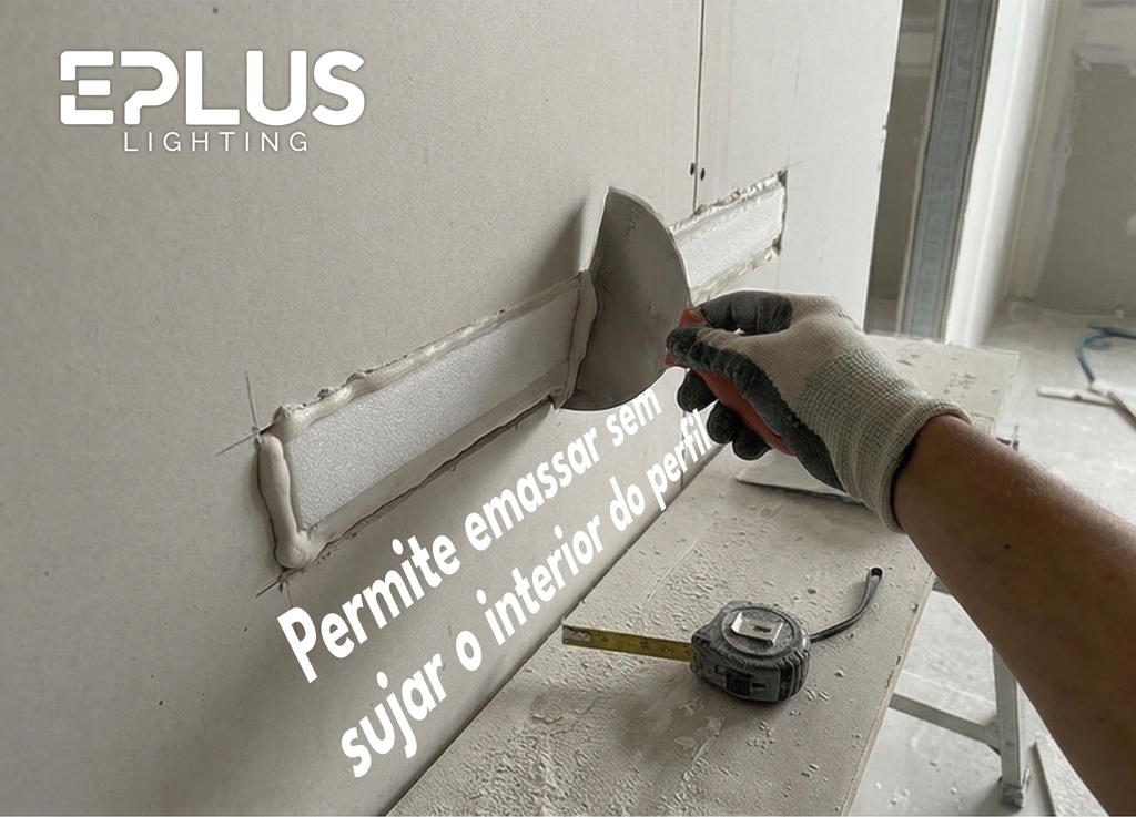 PUF-PRO012 - Esponja de enchimento para o perfil de alumínio PRO012