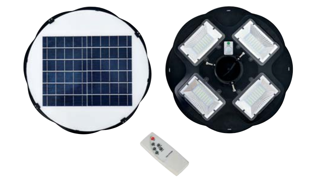 COMBAT-200 LED SOLAR STR. BLACK 200W 6400K 3.2VDC 6400K IP65