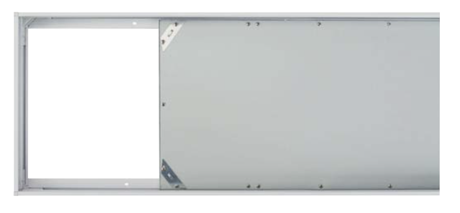 FRAME-30120 SURFACE FRAME FOR LED PANEL 30x120 WHITE