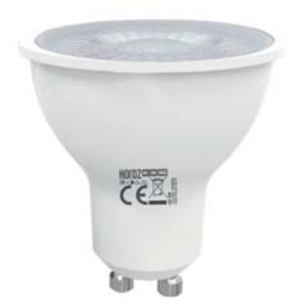 CONVEX-4 4W GU10 6400K 175-250V LENS LED BULB