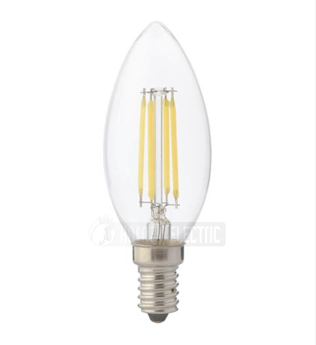 FILAMENT CANDLE-6 6W 2700K E14 220-240V LED FILMNT BULB