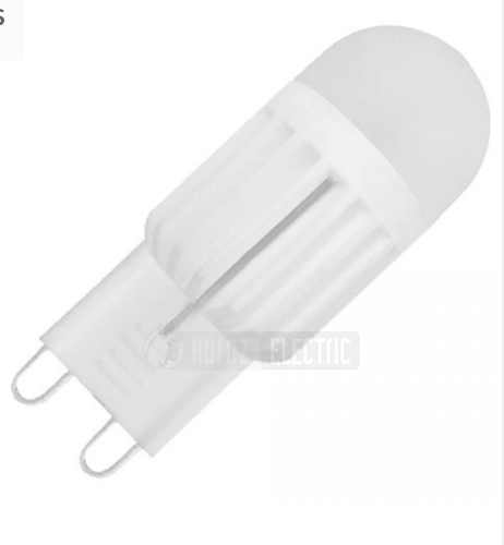 NANO-3 3W CERAMIC G9 2700K 220-240V LED BULB