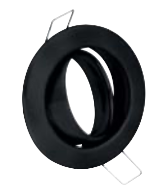 LAVANTA BLACK MR16 DOWNLIGHT FITTING 