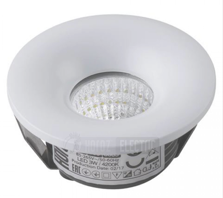 BIANCA 3W WHITE 4200K 85-265V L.DOWNLIGHT