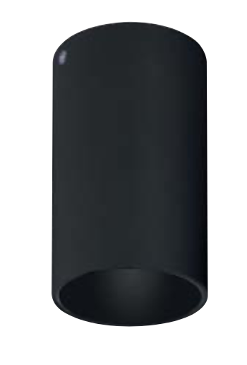 SALSA GU10 BLACK RN 220-240V SURFACE LIGHTING
