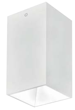 SALSA-SQ/L GU10 WHITE SQ 220-240V SURFACE LIGHTING