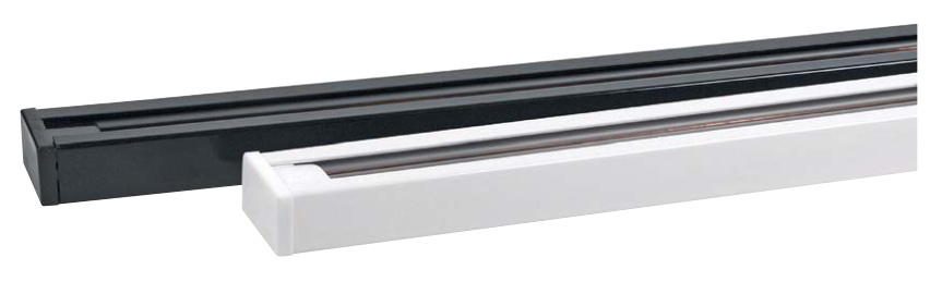 LIGHTING TRACK WHITE 220-240V 3M SINGLE PHASE RAIL(C)