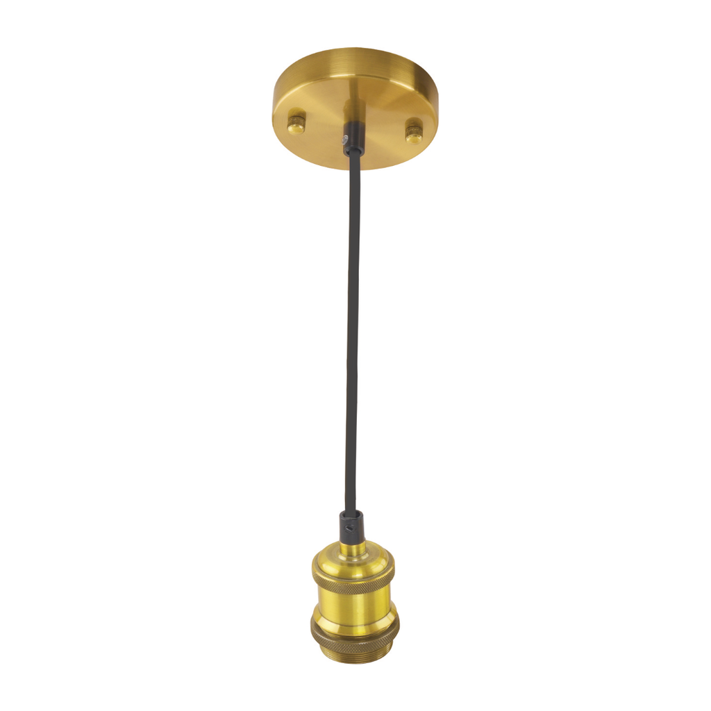 TESLA GOLDEN E27 1M PENDANT LAMP