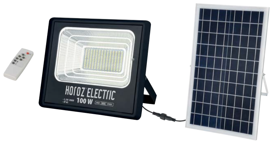 TIGER-100 100W BLACK 6400K 3.2VDC LED SOLAR PRJ