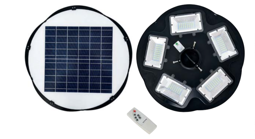 COMBAT-250 LED SOLAR STR. BLACK 250W 6400K 3.2VDC 6400K IP65 