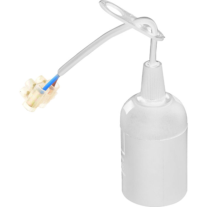 Lamp Holder/Starter E27 WT PNDNT LAMP HLDR WTH TERMNL BLK