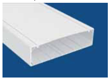 CALHA TÉCNICA COM TAMPA 250X70 2M BRANCA