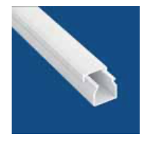 CALHA TÉCNICA COM TAMPA 25X25 2M