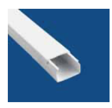 CALHA TÉCNICA COM TAMPA 30X25 2M