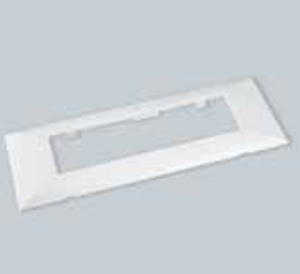 ESPELHO-4 (B) - Espelho quatro tomadas branco calha-11