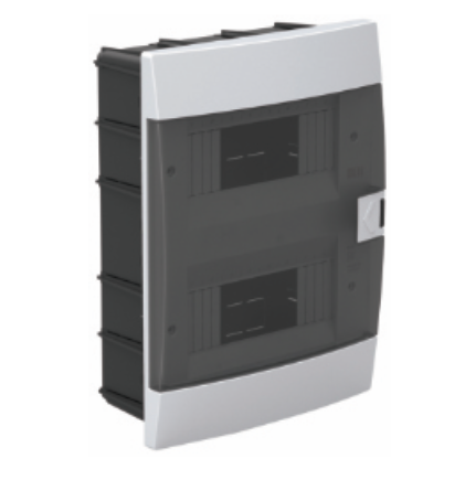 16 MODULES FLUSH MOUNT - WHITE