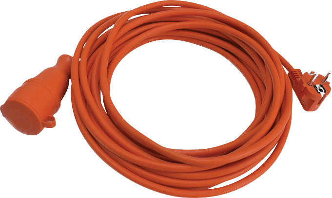 EXTENSION CABLE 3x2,5mm2 16A IP44 10M - ORANGE