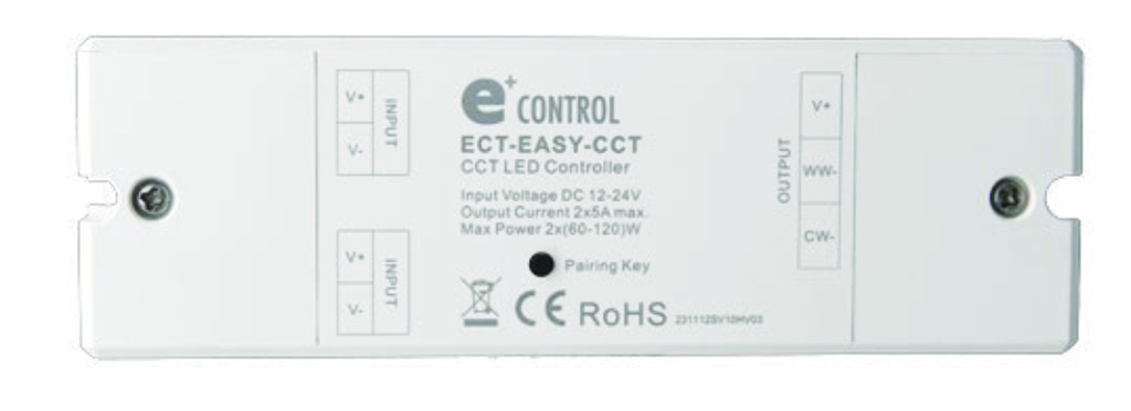 Receiver EASY CCT RF 2x(60-120)W 12-24VDC 2x5A