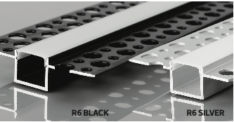 PROFILE-R6 / RECESSED TYPE SILVER ALU. PROFILE/2M
