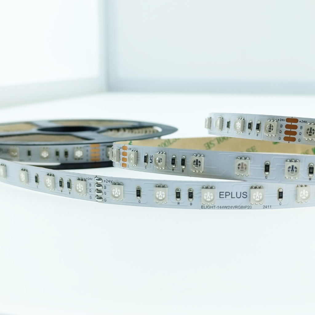 FITA LED ELIGHT 14.4W 24V RGB IP20 5MT