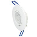 NORAPRO-5 5W WH 3CCT BRANCO 170-265V RND LED DOWNLGHT