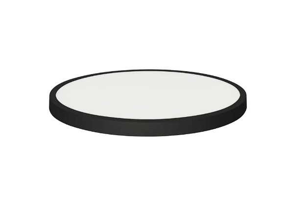 MILENA-36 3CCT 36W BLACK 160-265V SURFACE