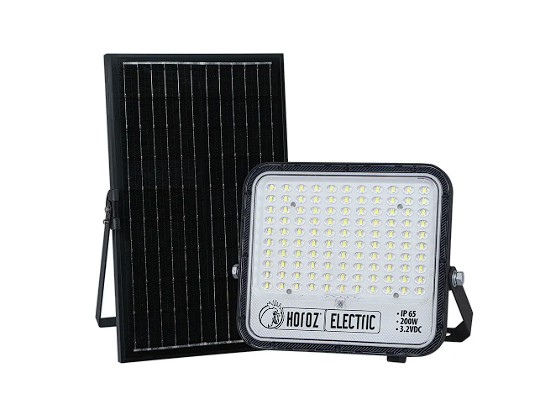 TIGER PRO-50 - LED SOLAR PROJECTOR 50W 6400K BLACK (cópia)