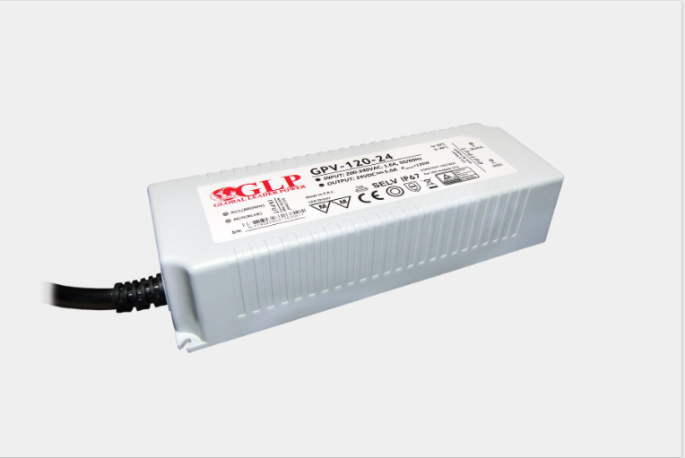 Fonte Al. GPV-120-24 24V 5A 120W IP67 5Y