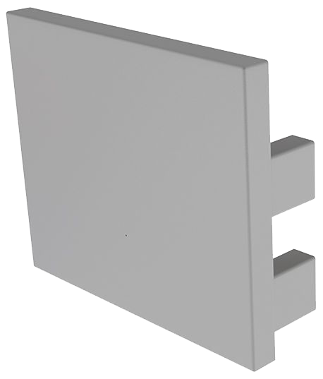 END-PRO009-CI - Tampa Perfil PRO009 Cinzenta