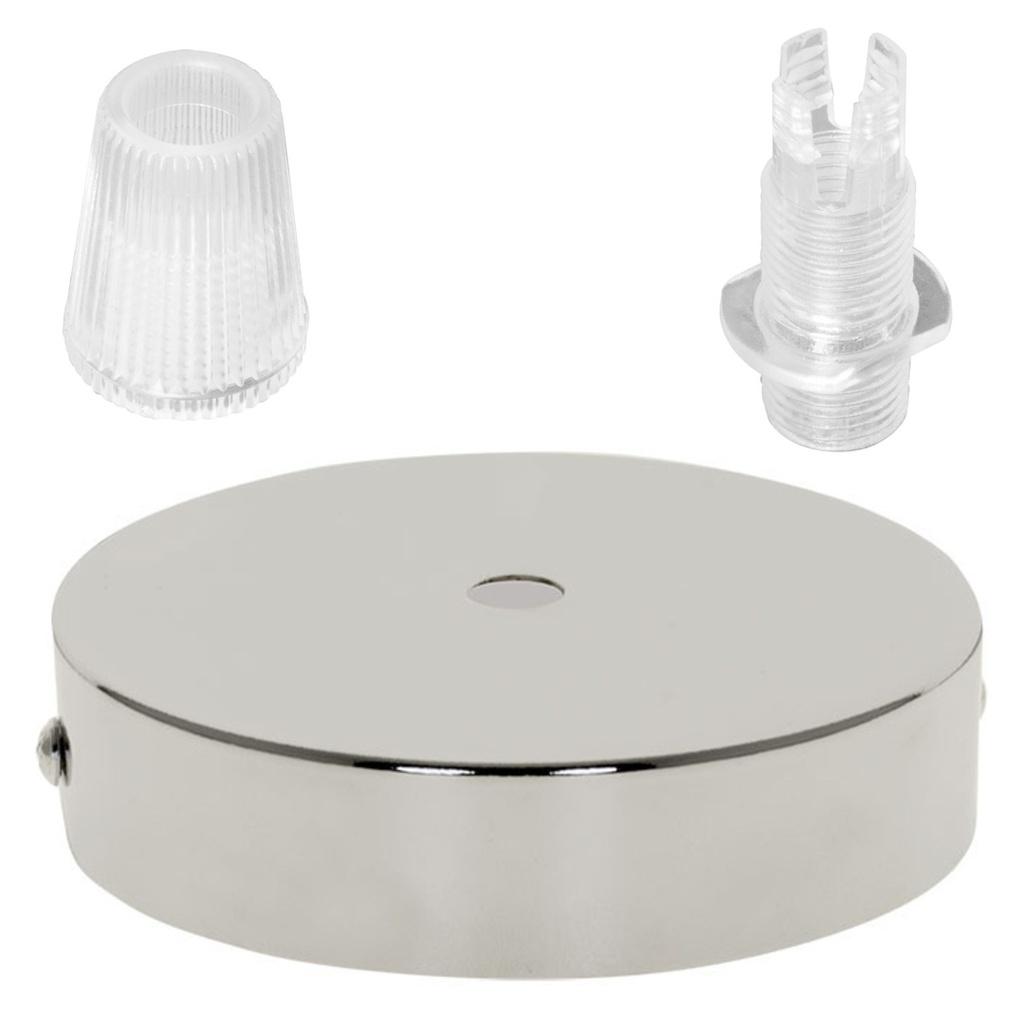 Florão D.100mm F10 cromado