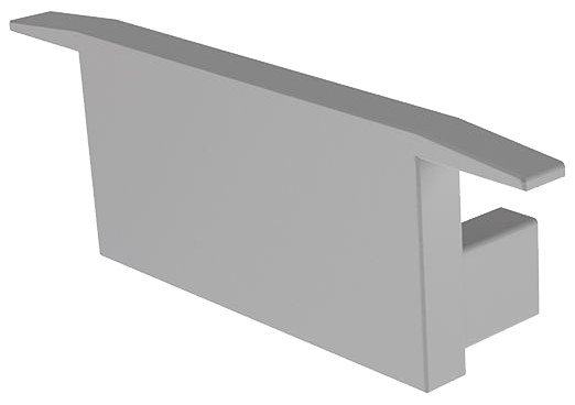 END-PRO008-CI - Tampa Perfil PRO008 Cinzenta