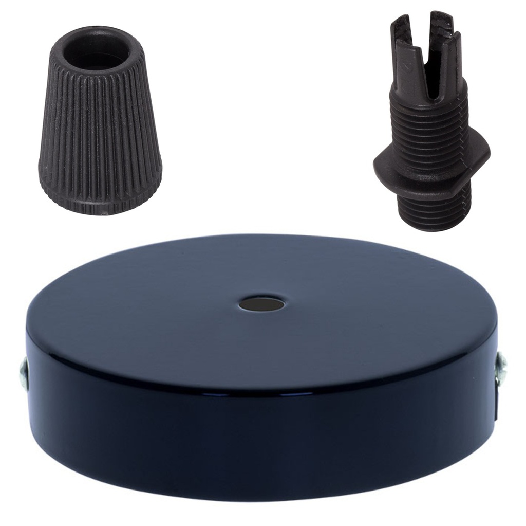 Florão D.100mm F10 preto