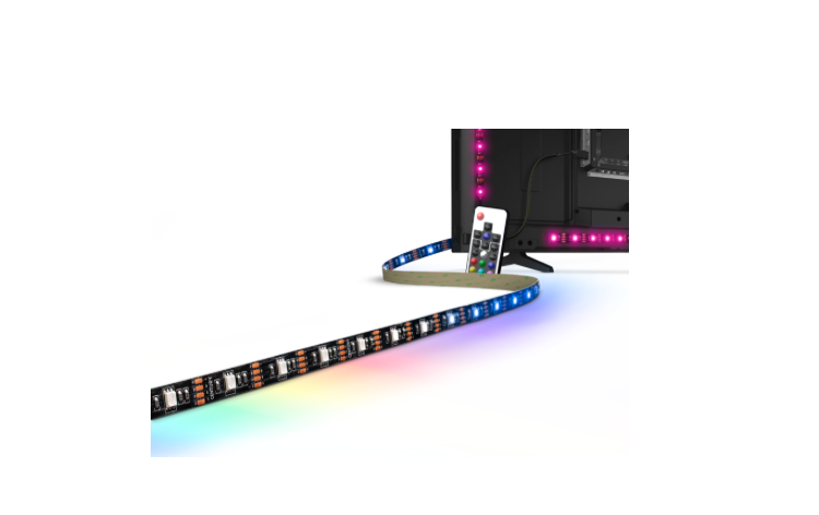 RGB STRIP LED FOR TV - 75 INCH WITH RF REMOTE CONTROLLER