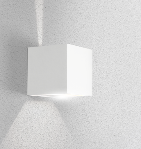 [UDBI-068040] APPLIQUE LED UPDOWN QUADRATO BIANCO - 6W - 4000K - 550 Lm - IP65 - Color Box