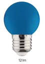 RAINBOW 1W BLUE E27 220-240V LED COLOR BULB