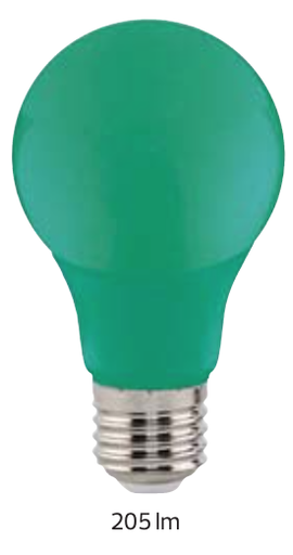 [8680985551708] SPECTRA 3W GREEN E27 175-250V LED COLOR BULB