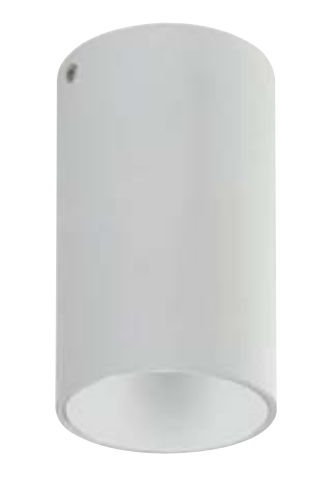[8683684205569] SALSA GU10 WHITE RN 220-240V SURFACE LIGHTING