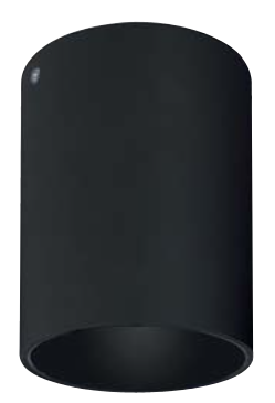 [8683684205576] SALSA-L GU10 BLACK RN 220-240V SURFACE LIGHTING