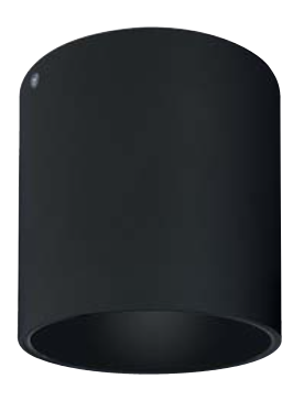 [8683684205590] SALSA-XL GU10 BLACK RN 220-240V SURFACE LIGHTING