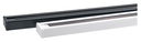 LIGHTING TRACK BLACK 220-240V 1MT SINGLE PHASE RAIL(C)