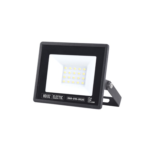 [8680985561363] ASLAN-20 20W BLACK 2700K 175-250V LED PROJ. . 