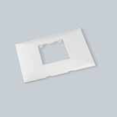 [8699430042777] ESPELHO-1 (B) - Espelho uma tomada branco calha-11