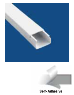 [8699430129058] 25X16 CABLE TRUNKING CANALEX ADH 2M (GOULLOTE)