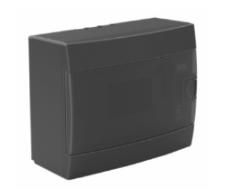 [8699490907511] 8 MODULES SURFACE MOUNT - BLACK