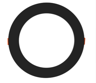 [8683684228537] ALEXIS-18 3CCT 18W BLACK 3CCT 160-265V L