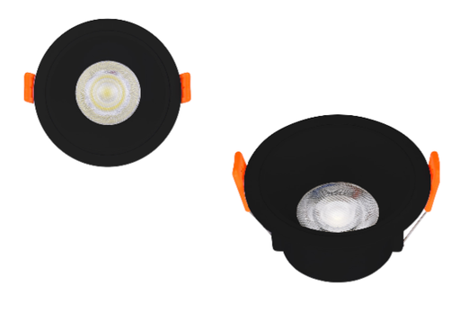 [8683684218644] AMARA 6W BLACK 6400K 220V LED DONWLIGHT