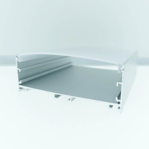 [OUT012-W] OUT012-RAL - Perfil Alumínio Saliente 2mt RAL