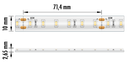 FITA LED EPRO 16.8W 24V 4000K IP65 5MT