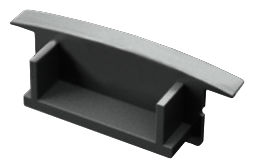 [END-IN003-PR] END-IN003-B - Tampa Perfil IN003 Preta