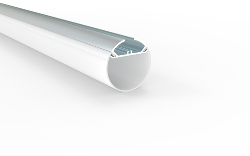 [PRO022-A] PRO021-A - Perfil Alumínio Projeto 2mt Anod. Cinzento (cópia)